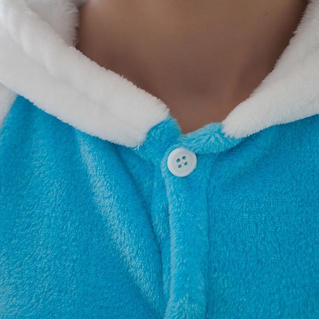 Bộ Đồ Thú Pijama Unicorn Trắng Xanh