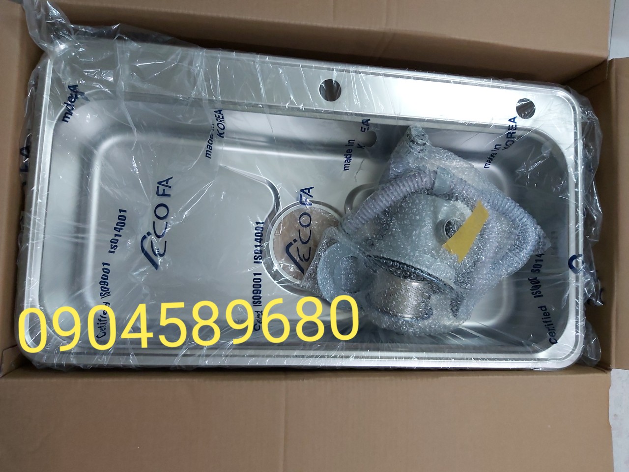 Chậu rửa bát 1 hố Hàn Quốc Ecofa LJB 960