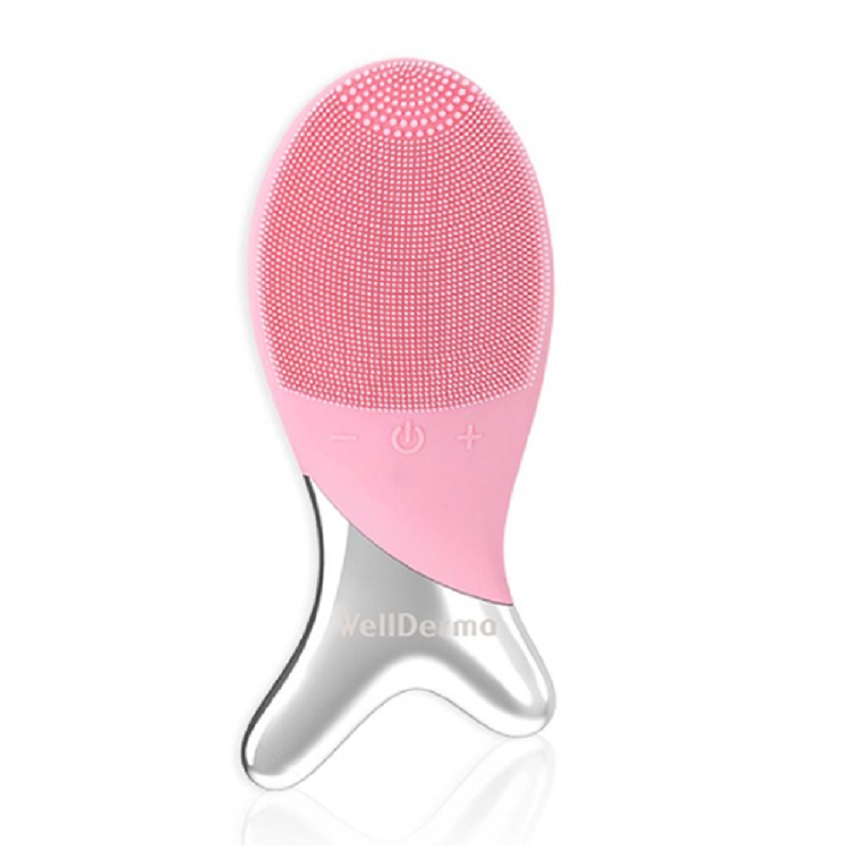 [HCM]Máy rửa mặt massage WellDerma CLEANSING FISH Hàn Quốc