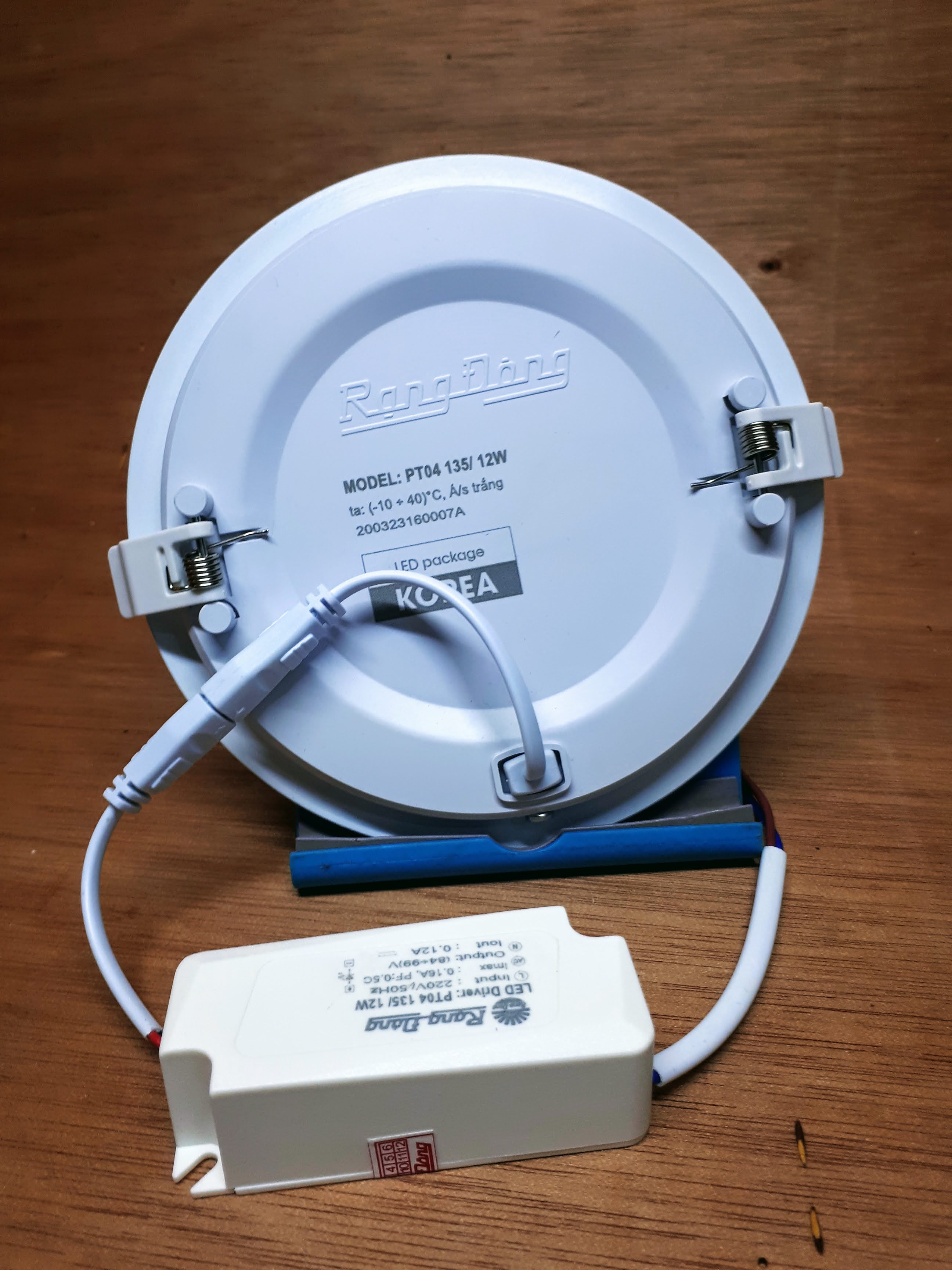 Đèn LED Âm trần Downlight D PT04 135/12W Rạng Đông (AS Trắng)