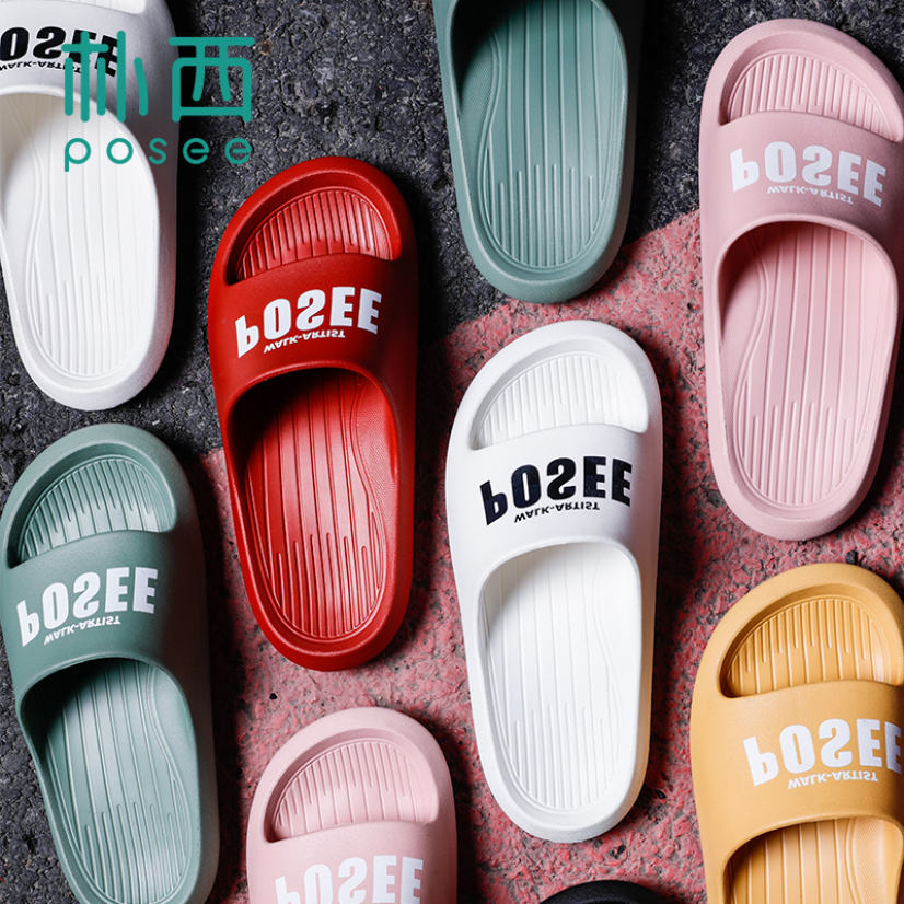 POSEE 2020 NEW EVA Giày Thời Trang Dép Nhà Dép Slides Non-slip Nhanh Khô Ngoài Trời Trong Nhà PS4602 giá rẻ
