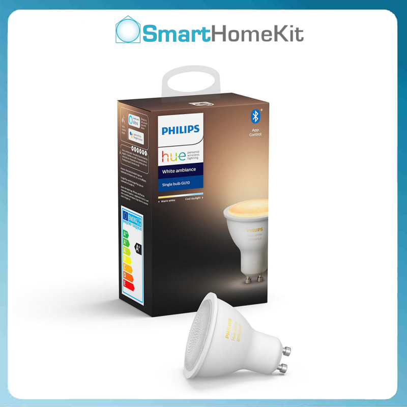Đèn chiếu điểm Philips Hue White Ambiance GU10 SpotLight Single Pack 5.5W 220-240V (1 Bóng)