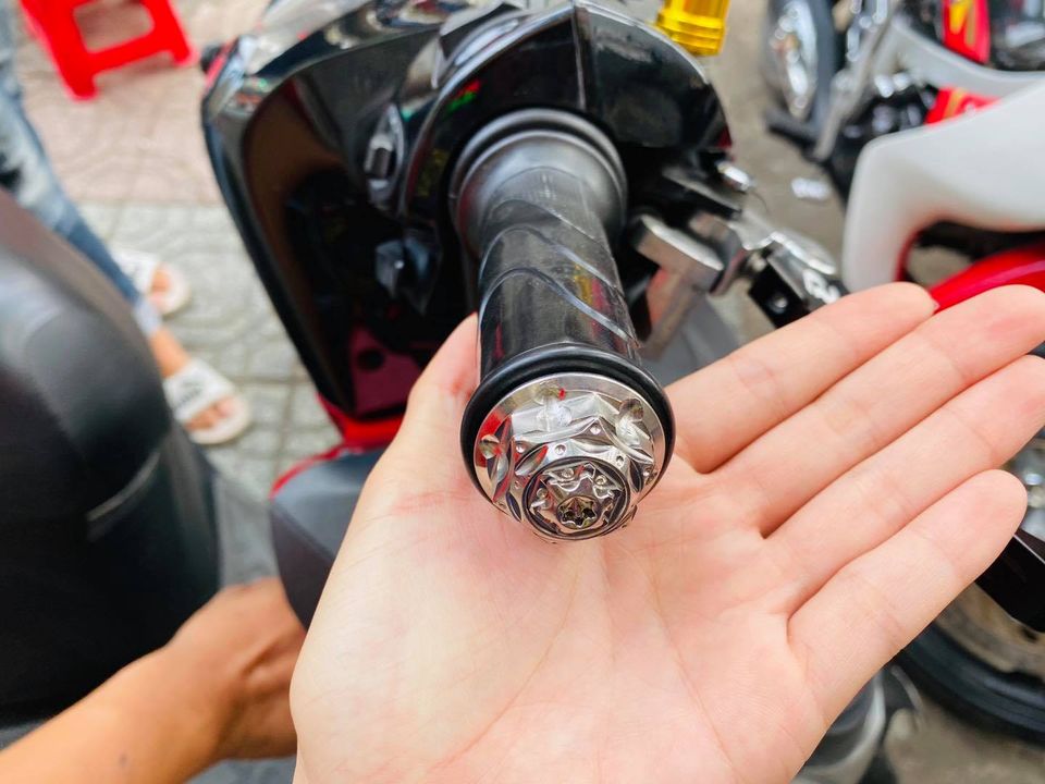 Gù inox Salaya bông (một cặp)