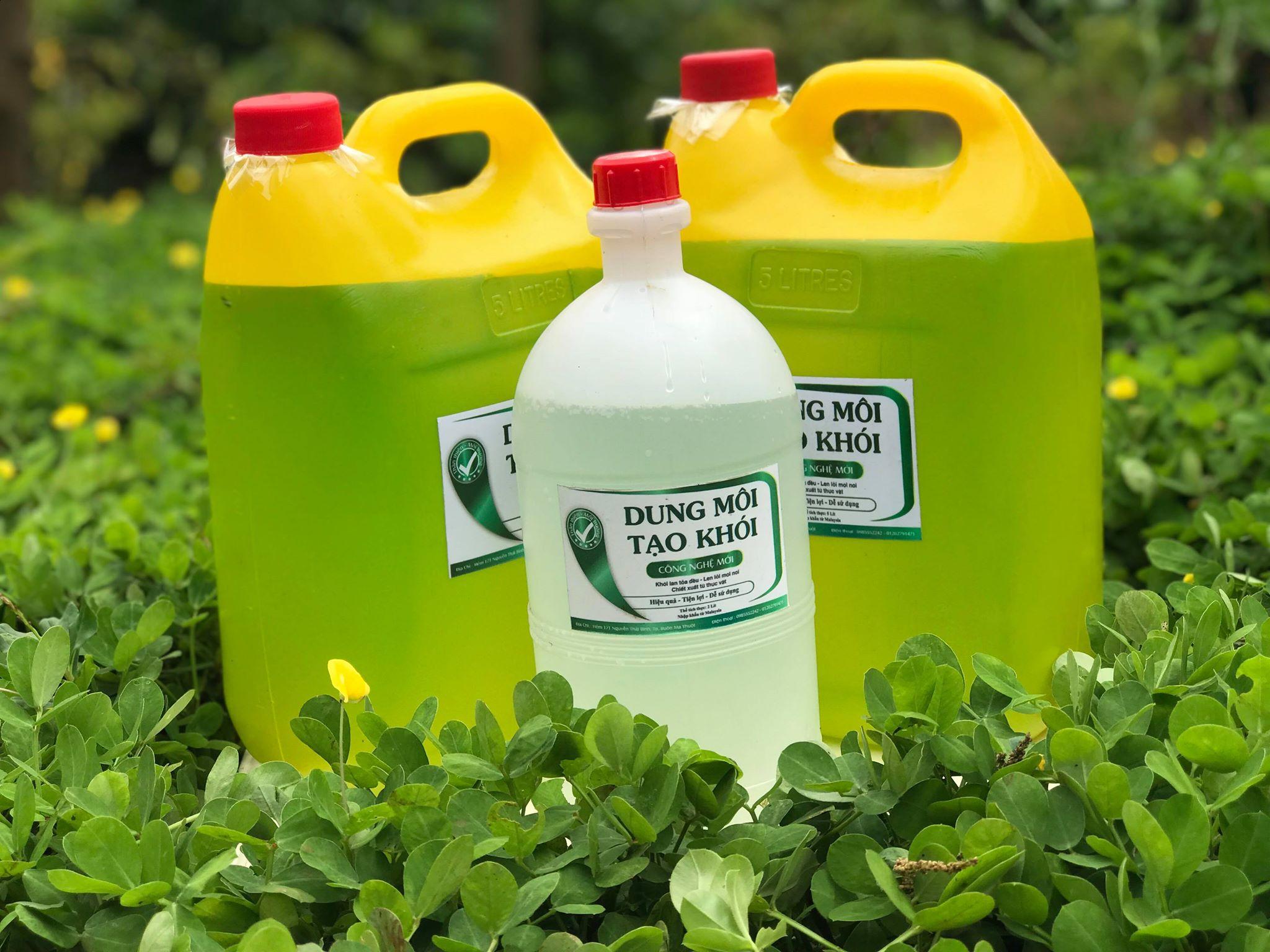 (CHÍNH HÃNG)dung môi tạo khói nguyên chất cho lượng khói dày đặc như đám mây