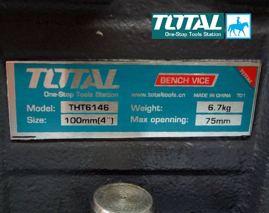 Êtô eto kẹp 4inch Bench Vice Total THT6146 HBV084