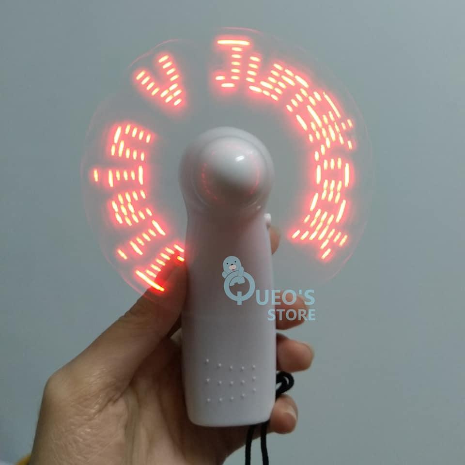 [HCM]Quạt cầm tay LED BTS ARMY Love BTS