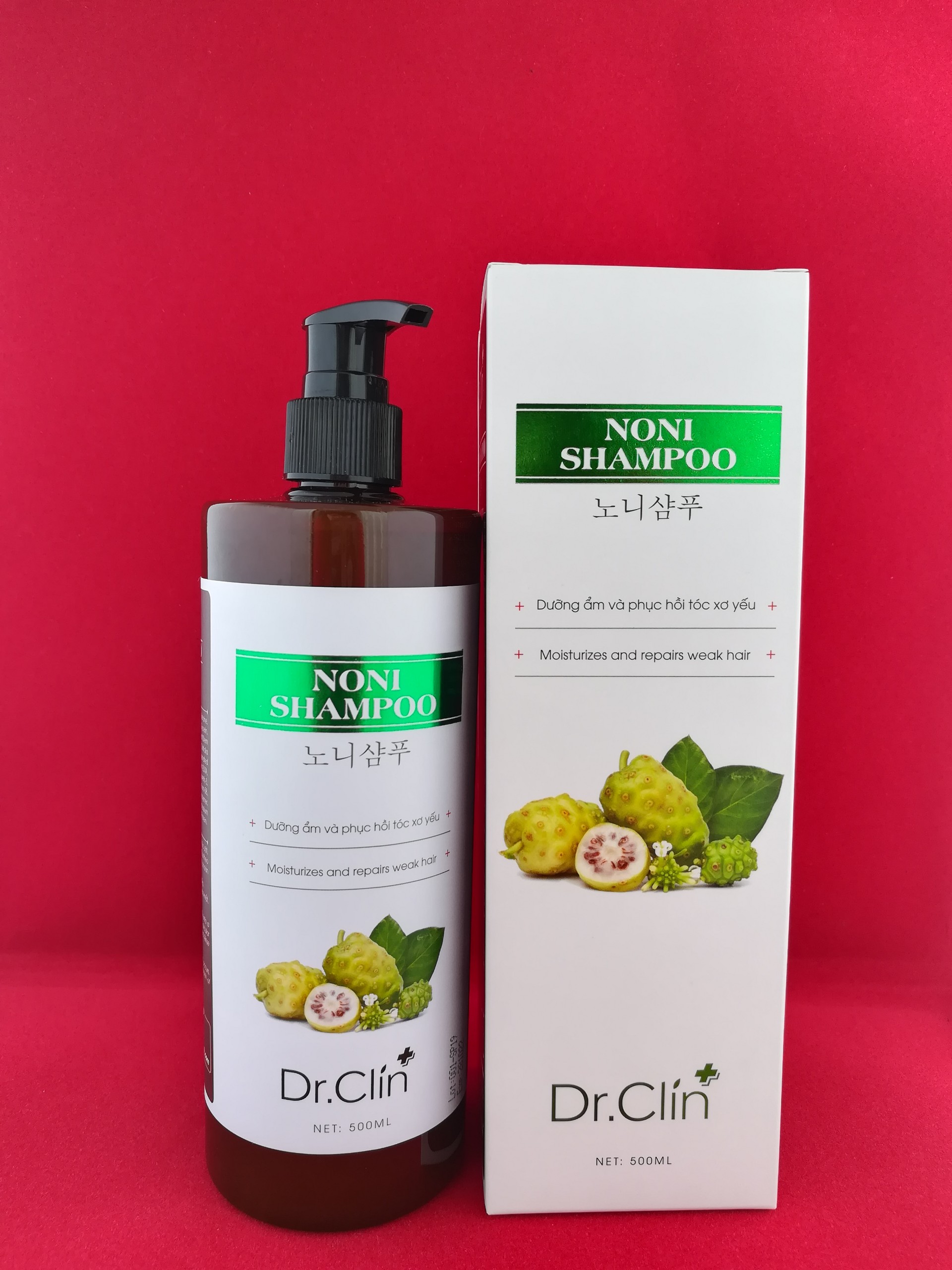 [HCM]Dầu Gội Tinh Chất Trái Nhàu Noni Shampoo 노니샴푸 (3 in 1)