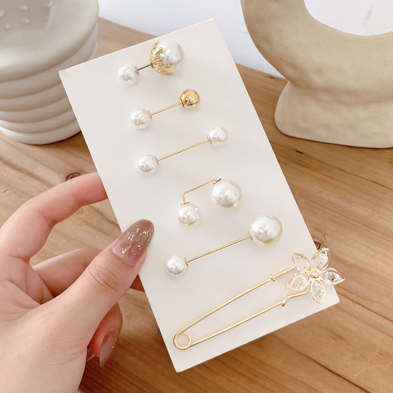 Set Ghim Cài Áo Quần Cao Cấp Bóp Eo Váy, Bóp Eo Quần, Cài cổ áo rộng - Cài Áo Ca15