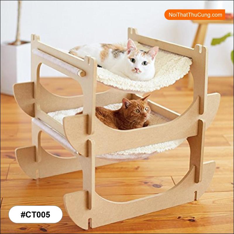 Giường Ngủ Cực Kì Dễ Thương Cho Mèo Yêu CT005