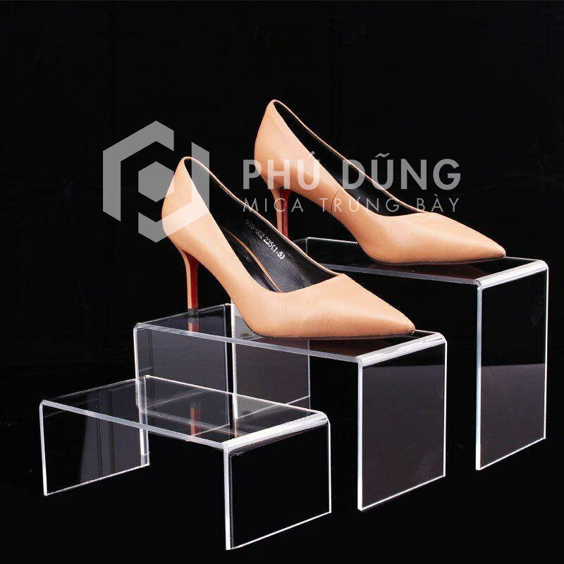 [HCM]Kệ Mica CHỮ U - LỚN ( 3 & 5 Ly)