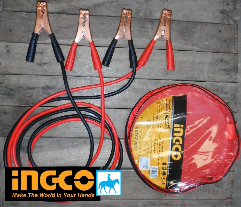 Dây nối sạc bình ắc quy acqui 200AMP 2.5m Booster Cable TOTAL PBCA12001