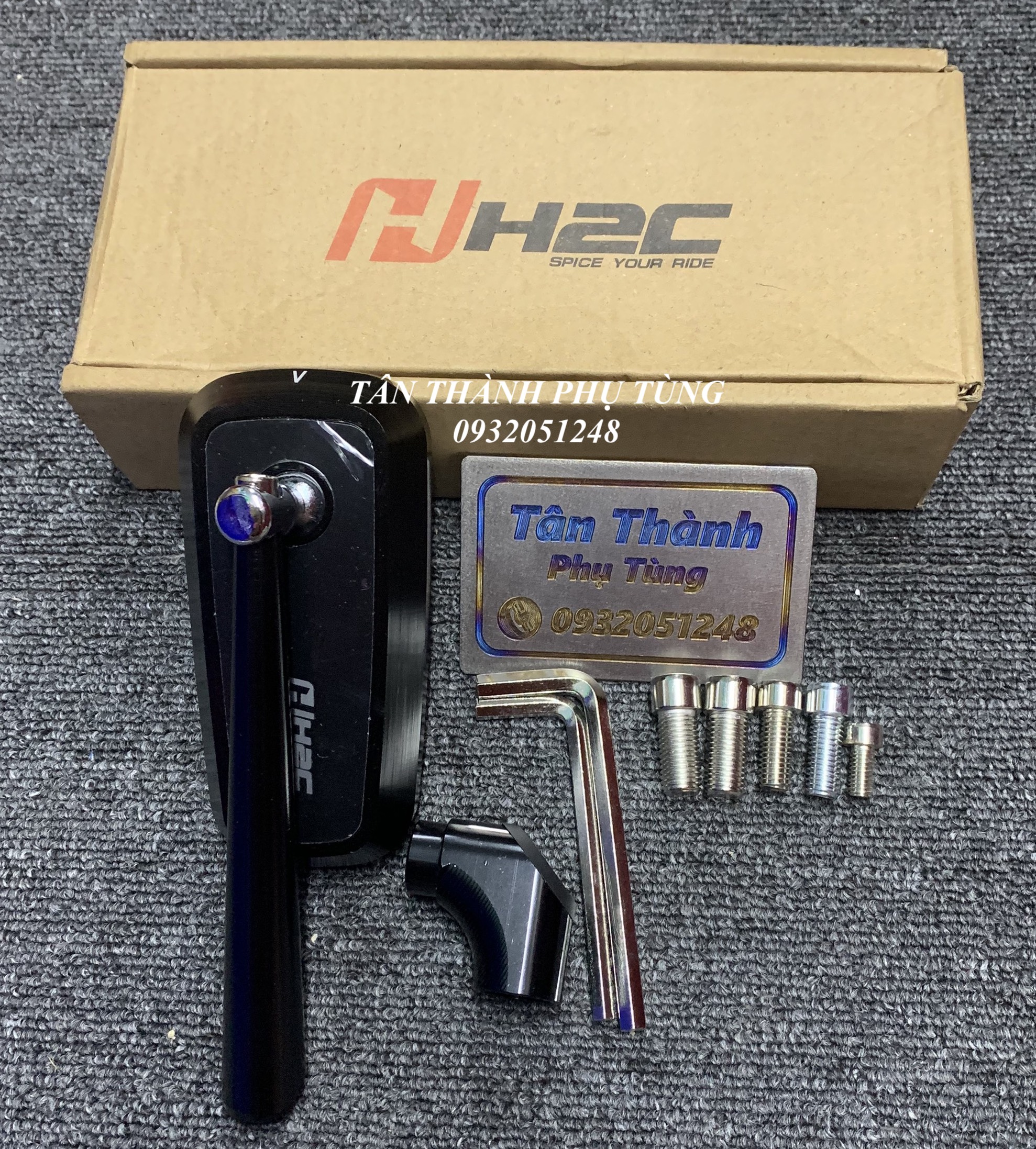 Kính chiếu hậu H2C - giá 1 cái