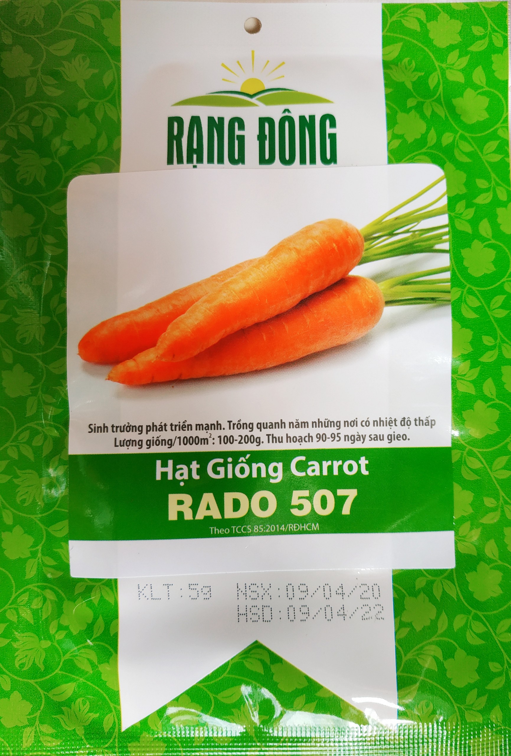 [HCM]Hạt giống carot
