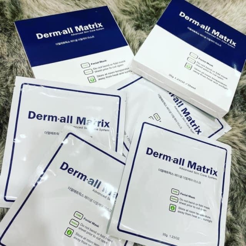 Derm all matrix, mặt nạ cực phẩm siêu hot (1 hộp 4 miếng)