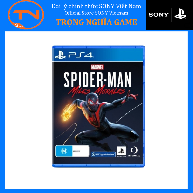 [HCM]Đĩa game PS4 - Spiderman Miles Morales Asia