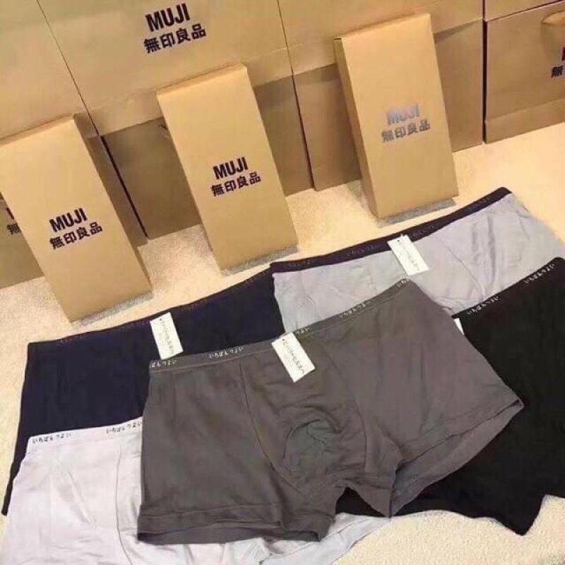 Nơi bán Hộp 5 Quần sịp đùi nam cotton hàng Xuất Nhật / Quần lót nam / Sịp nam