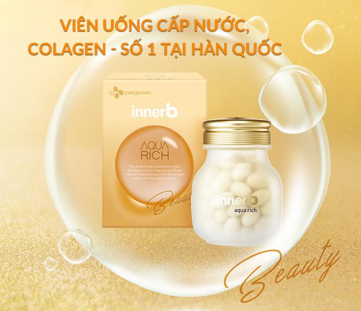 VIÊN UỐNG CẤP NƯỚC INNERB AQUA RICH