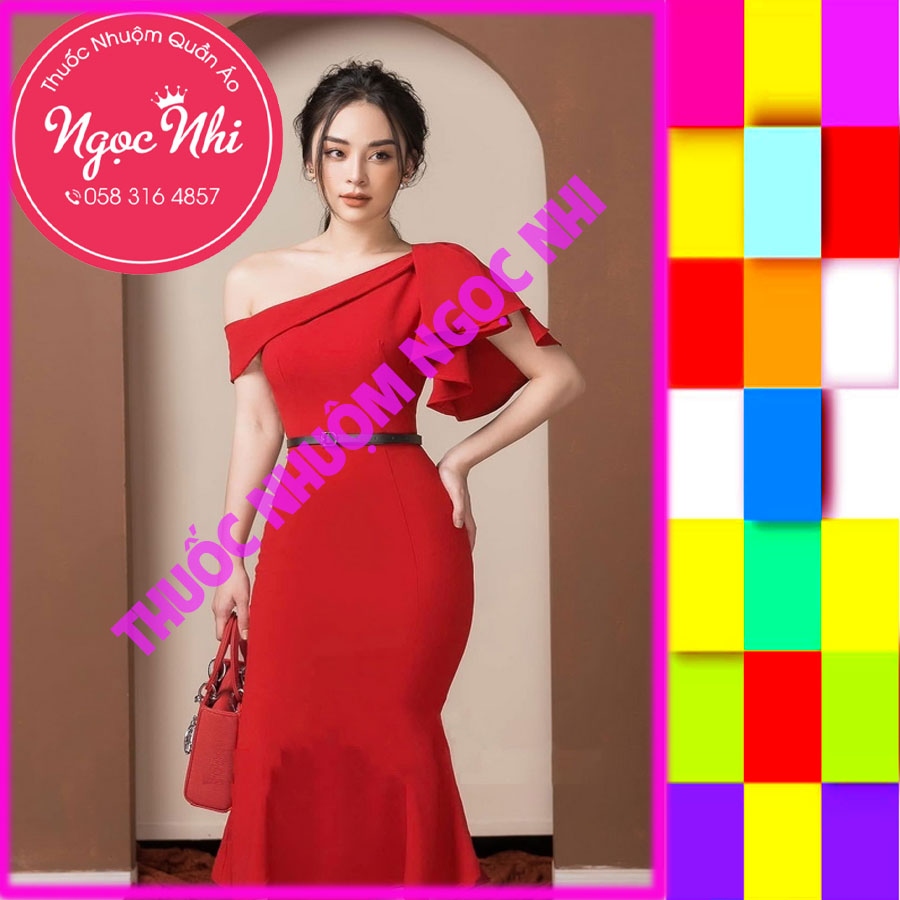Thuốc Nhuộm Quần Áo Màu Đỏ