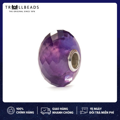 TROLLBEADS Đá Quý Tự Nhiên Amethyst
