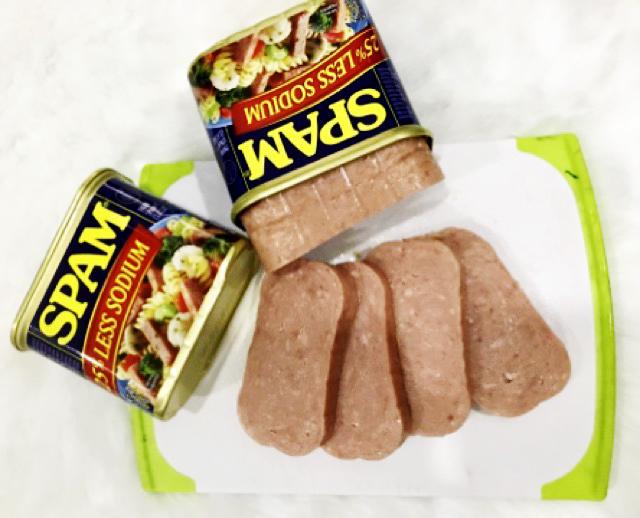 THỊT HỘP GLORIOUS SPAM 25 LESS SODIUM MỸ 340G (Date 2026)