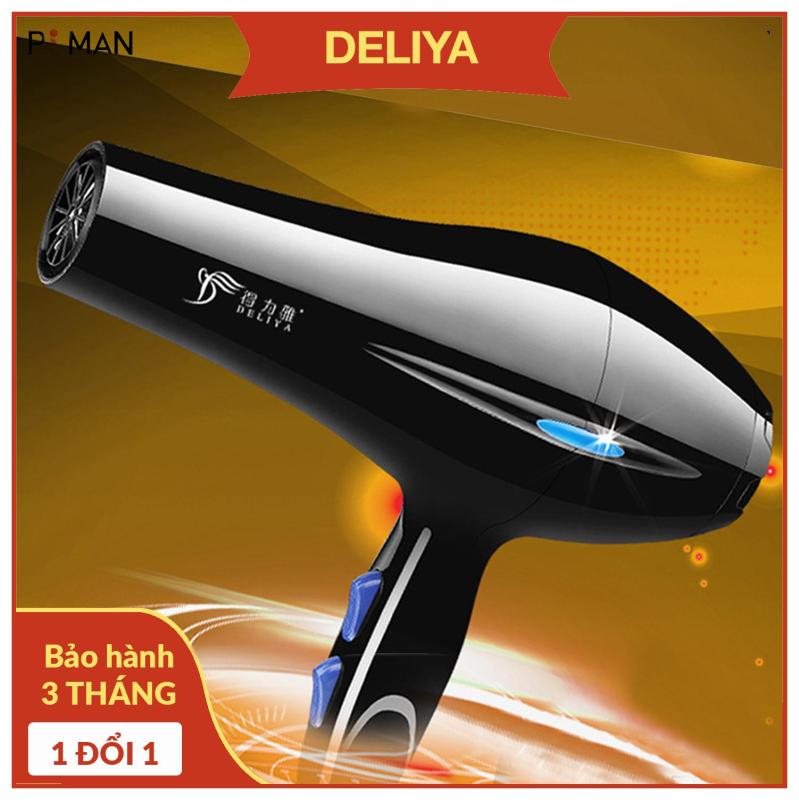 Máy sấy tóc nóng lạnh DELIYA - Máy sấy tóc công suất lớn 3 cấp độ nhiệt - Máy sấy tóc tạo kiểu nhập khẩu