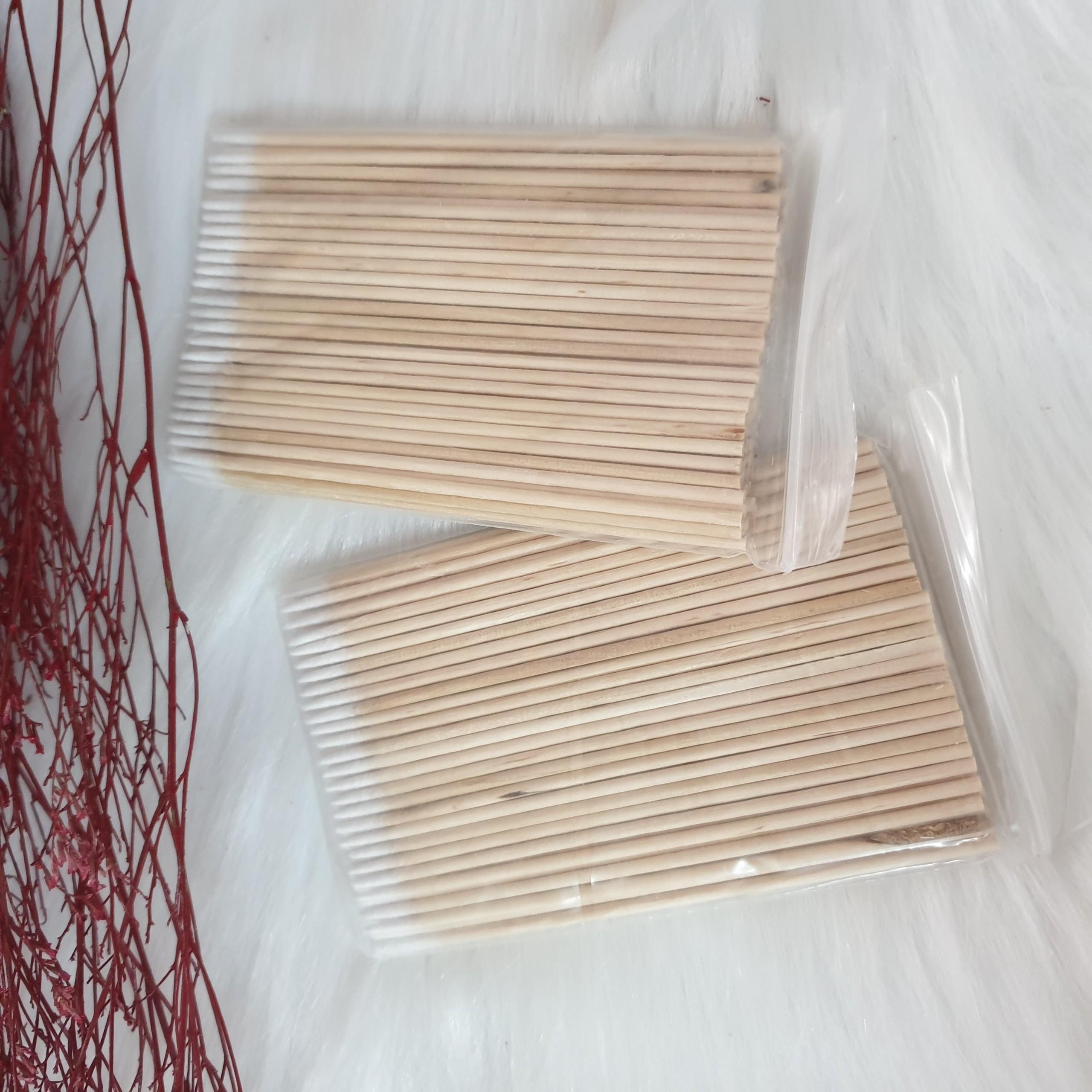 [HCM]Tăm bông gỗ viền nét 10 cm