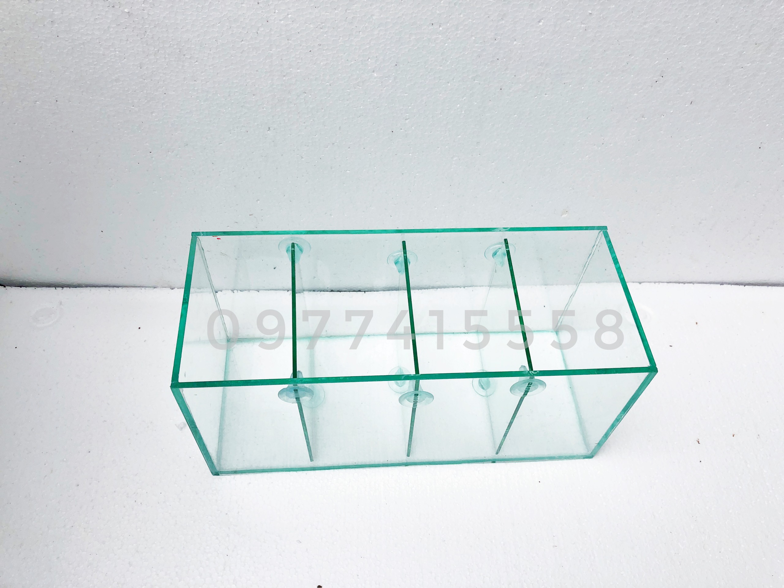 Bể cá 4 ngăn 4 in 1 cỡ 40x16x18cm