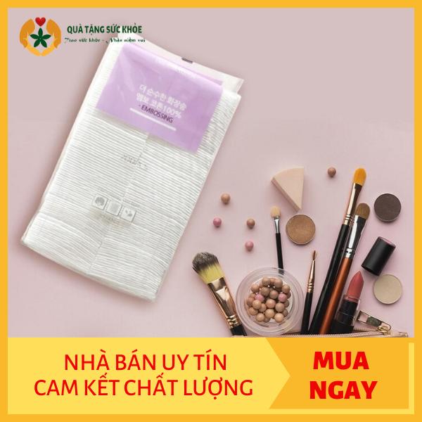 Bông tẩy trang cao cấp Hàn Quốc Embossing (200 miếng)