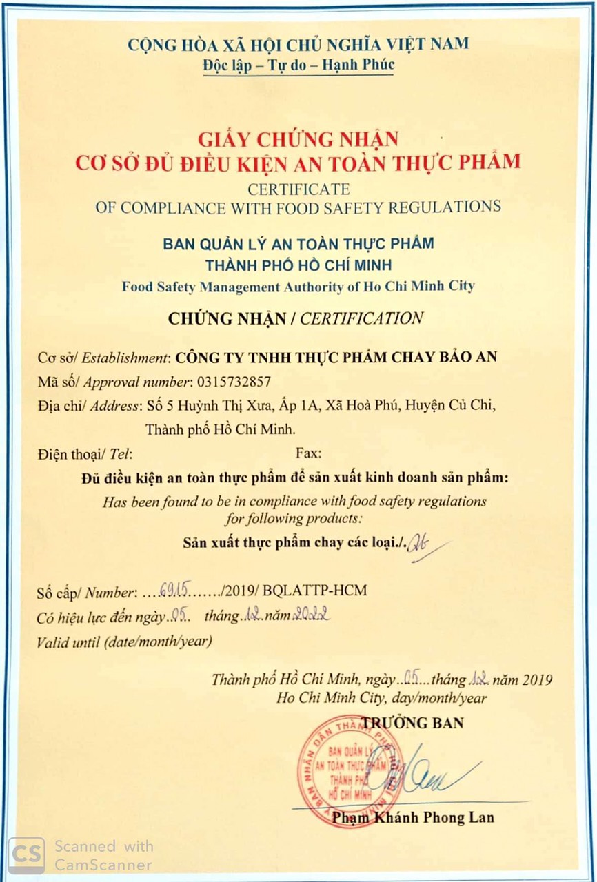 Thực phẩm chay Bó sợi