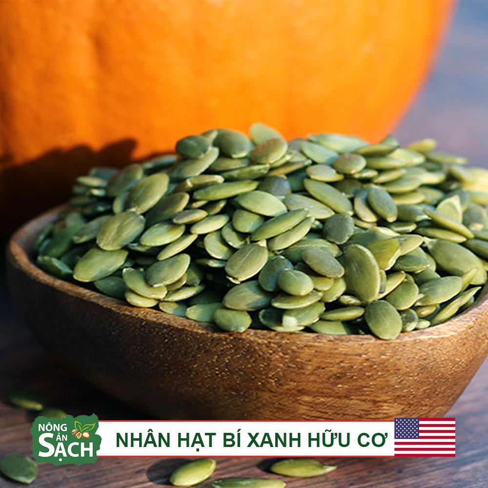 500g Nhân Bí Xanh Hữu Cơ Mỹ