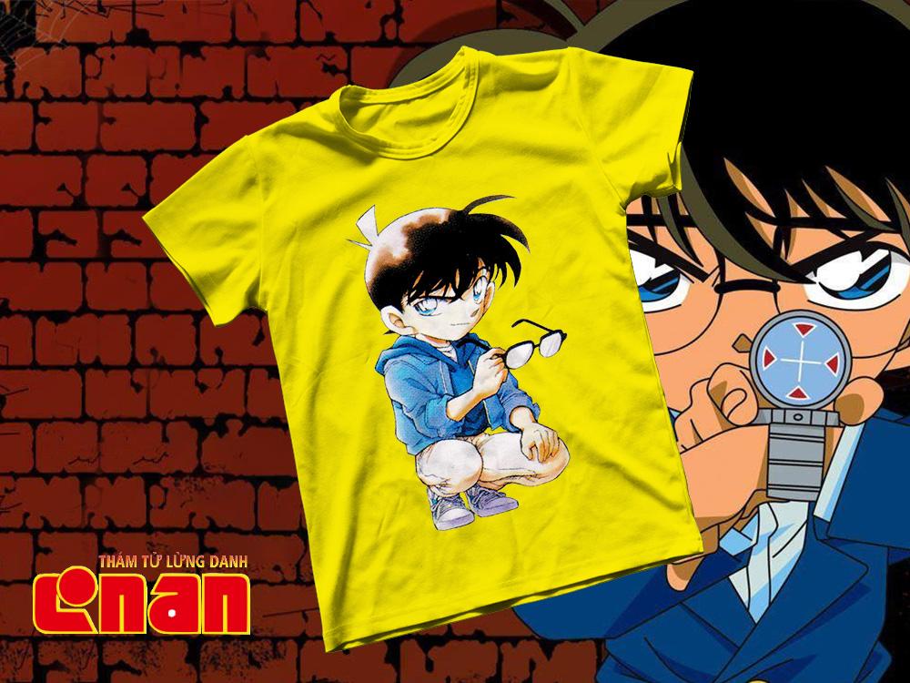 [HCM]Áo thun Cotton Unisex - Anime - Conan - Thám tử lừng danh conan