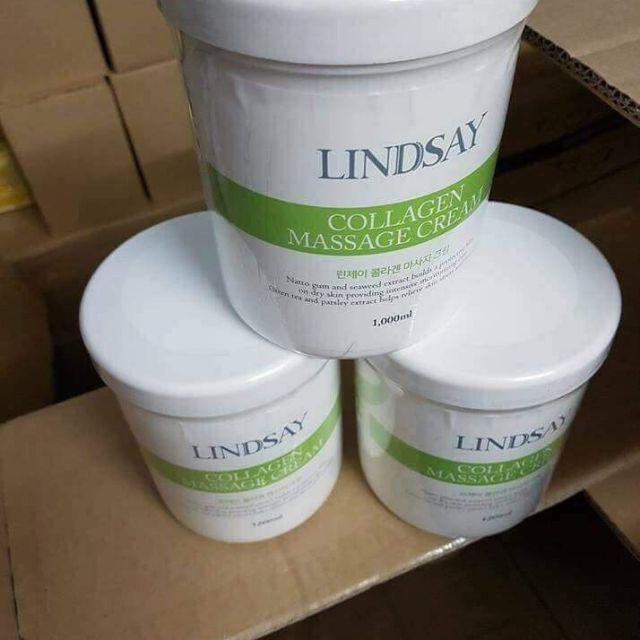 Kem massage collagen Lindsay