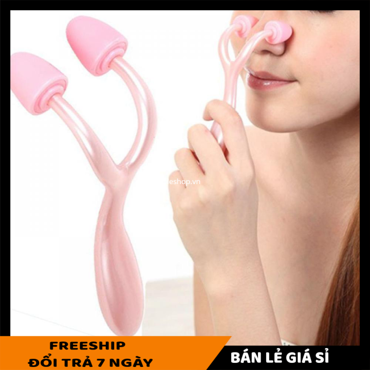 Dụng Cụ Massage Nâng Mũi - Dụng cụ kẹp nâng mũi - Kẹp nâng mũi Hàn Quốc - Cây lăn massage thon gọn cánh mũi tại nhà [LẺ GIÁ SỈ]
