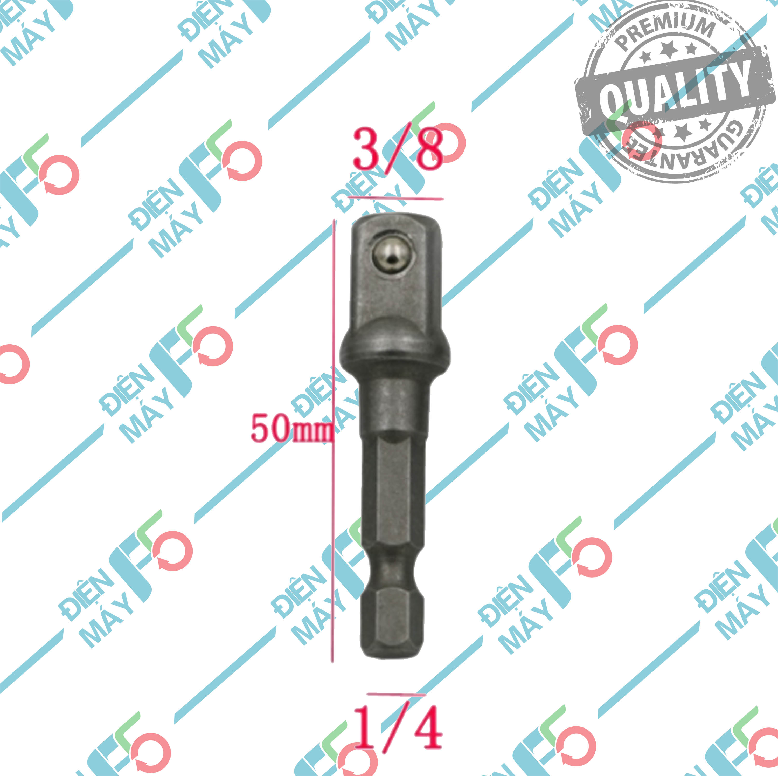 DMF5 Đầu chuyển bắt vít sang Bulong 3/8