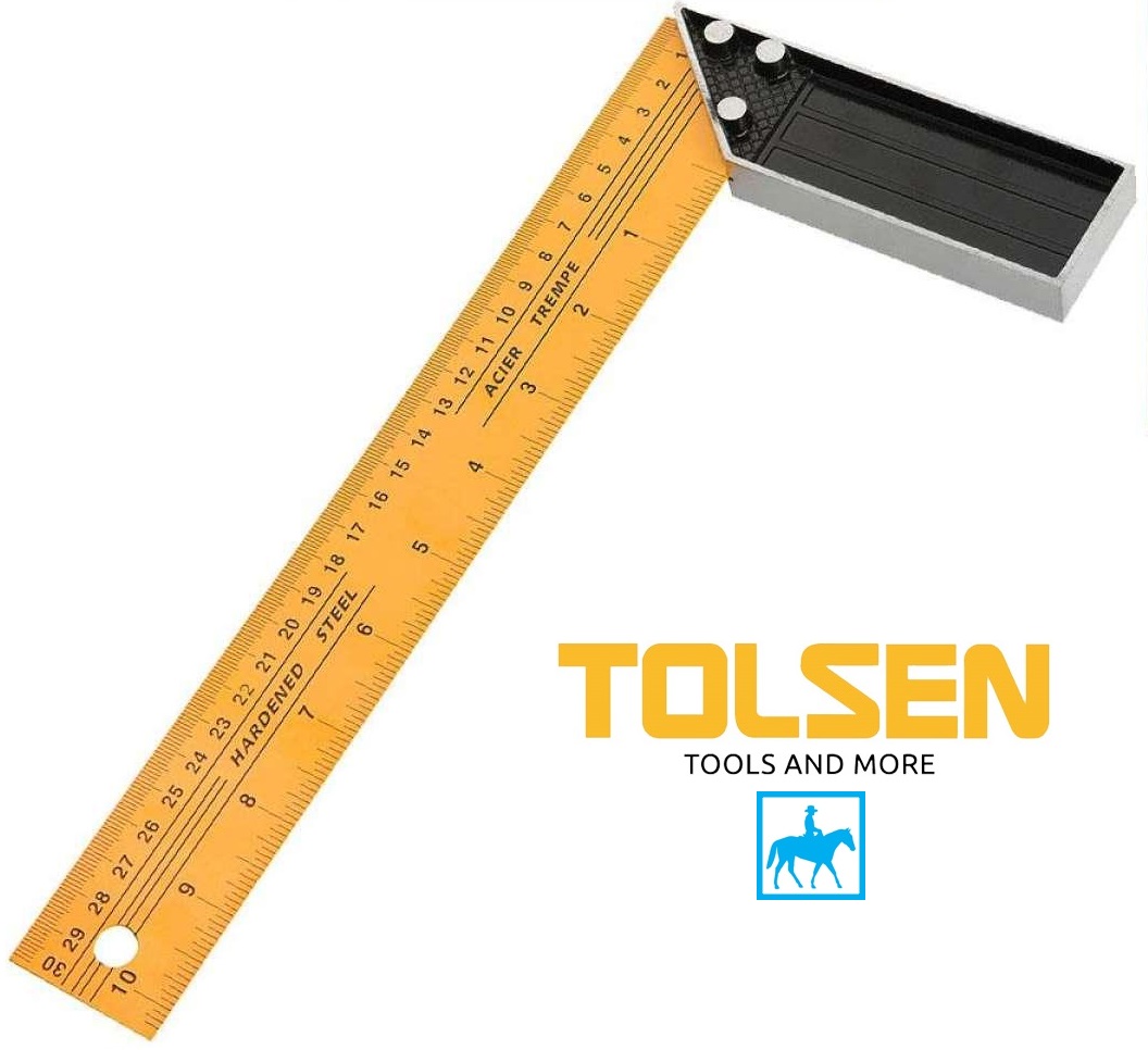 Wadfow Tolsen 35081 300mm 12Inch Square Angle Ruler