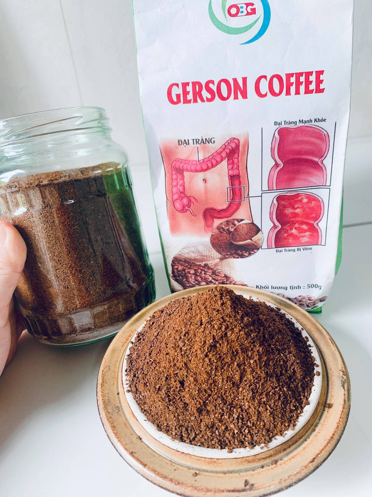 Cà phê thải độc đại tràng - Cà phê hữu cơ nguyên chất Combo 1kg