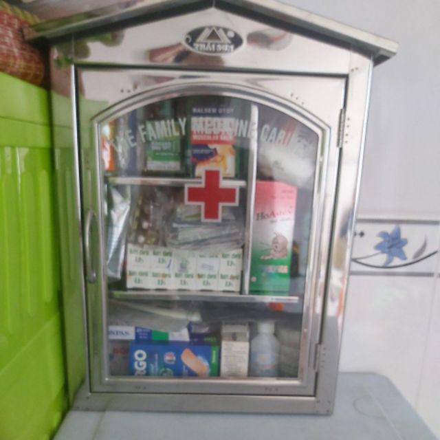 [HCM]Tủ thuốc gia đình tủ thuốc y tế inox (Hỏa tốc Tp.HCM)