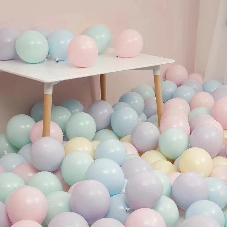 Combo 50 Bóng Màu Pastel - Siêu Đẹp, Dày