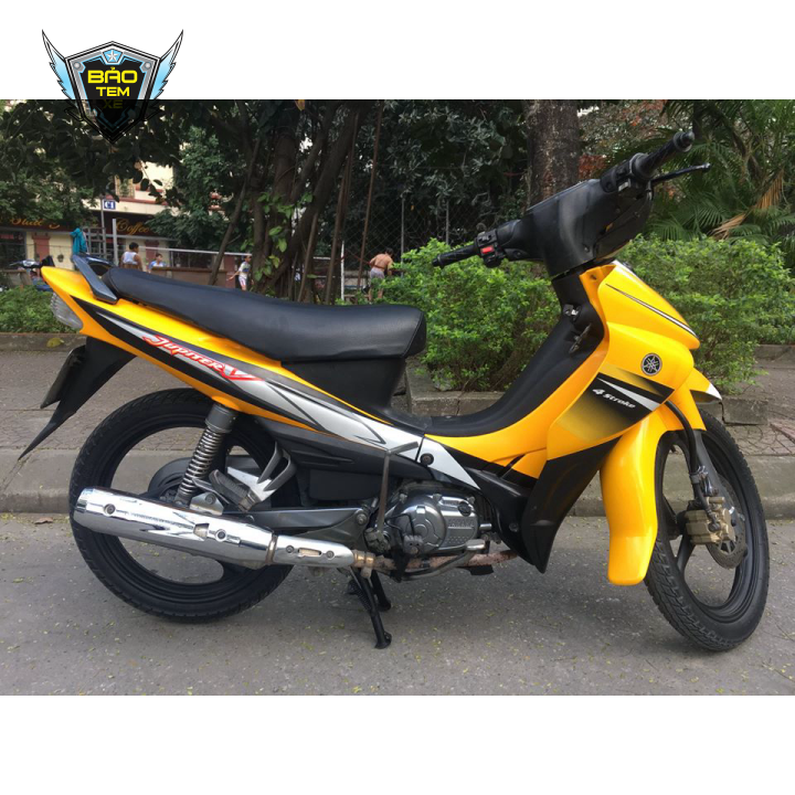 Tem rời xe jupiter V vàng đen