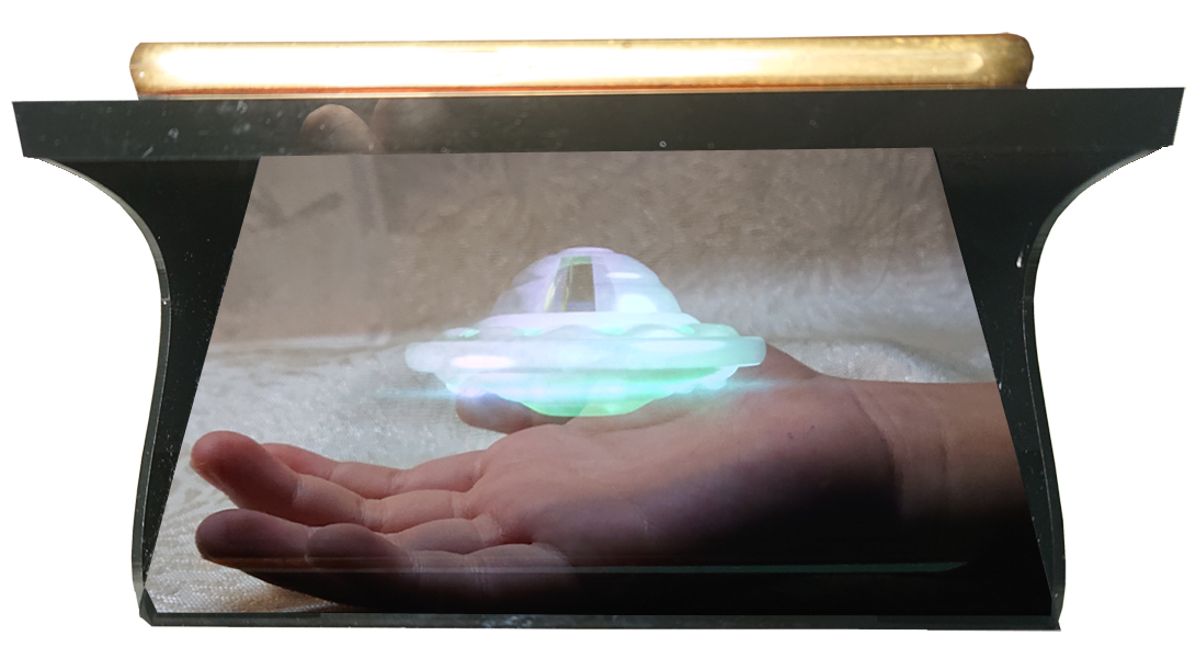 [HCM]Máy Chiếu 3D Hologram 180 độ dành cho điện thoại Sam Sung