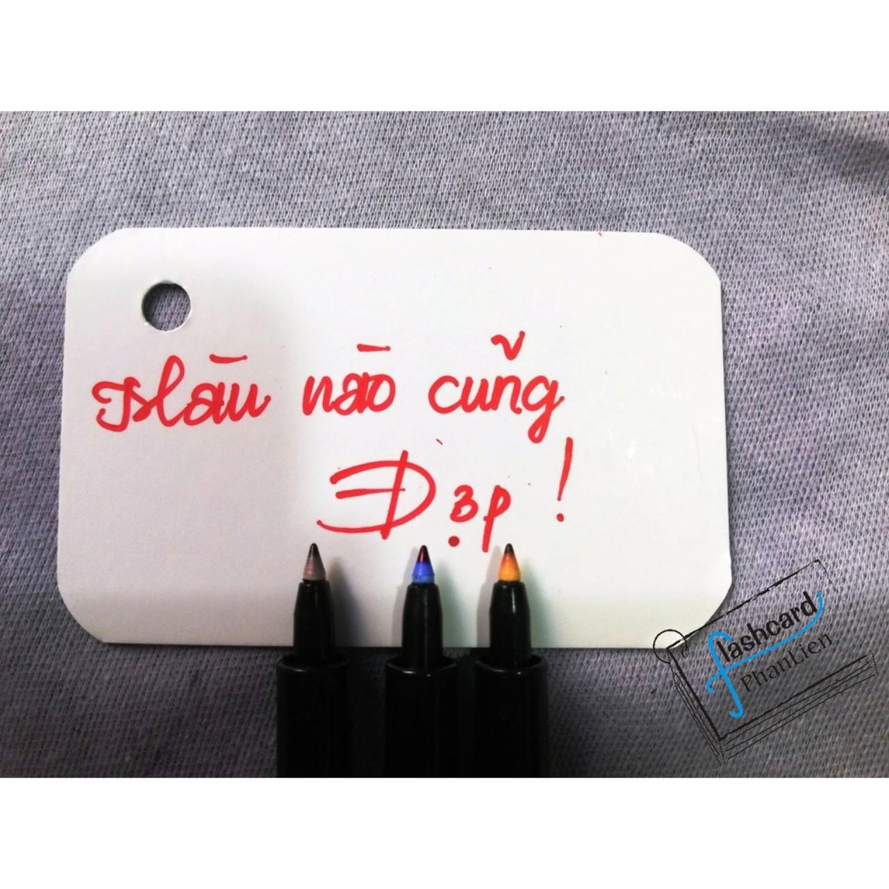 Bút lông dầu cao cấp Claro dùng để ghi flashcard - Flashcard Phan Liên