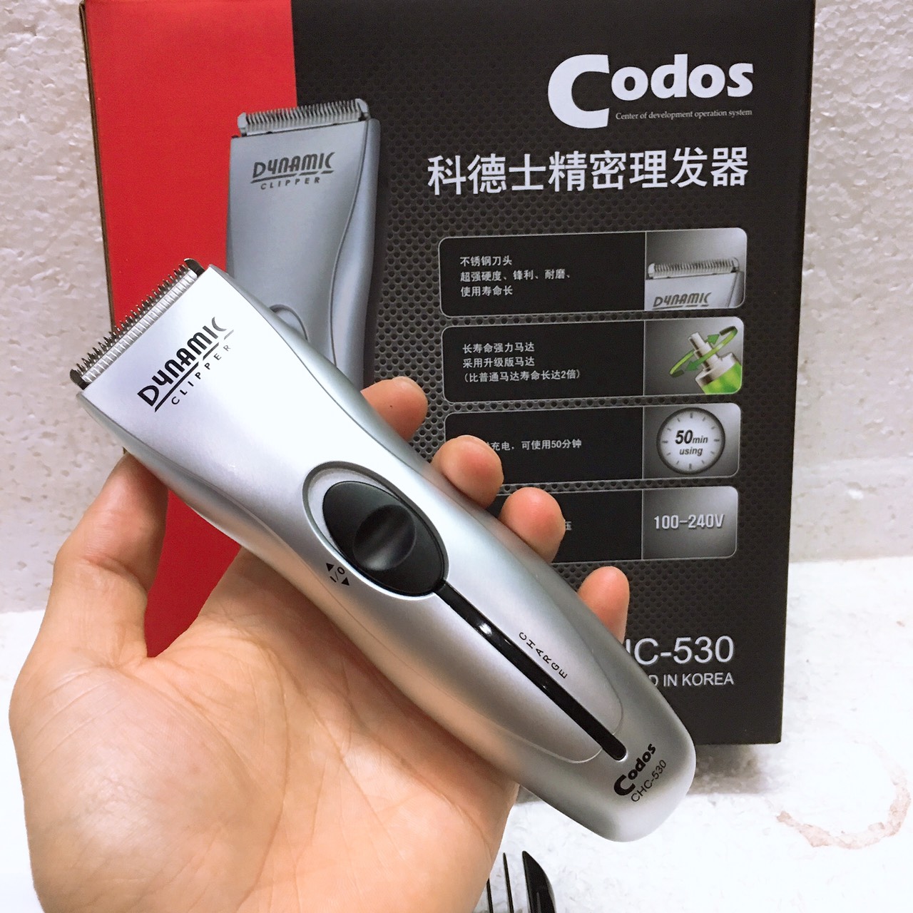 Tông Đơ Cắt Tóc Codos 536 CHC-536