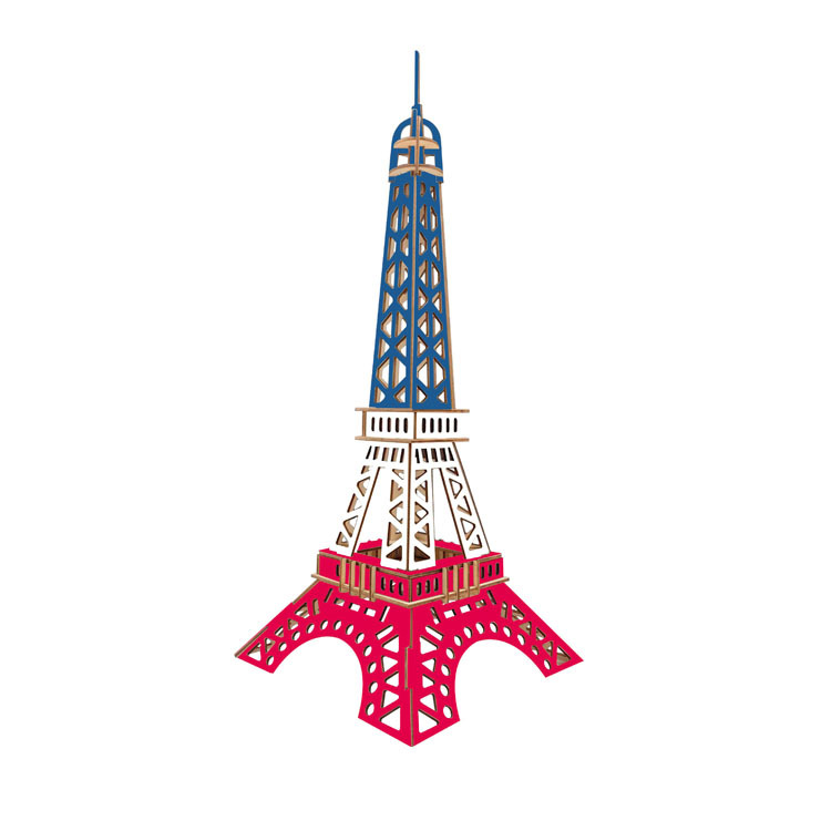 [HCM]Đồ chơi lắp ráp 3D gỗ mô hình tháp eiffel - 52 mảnh ghép