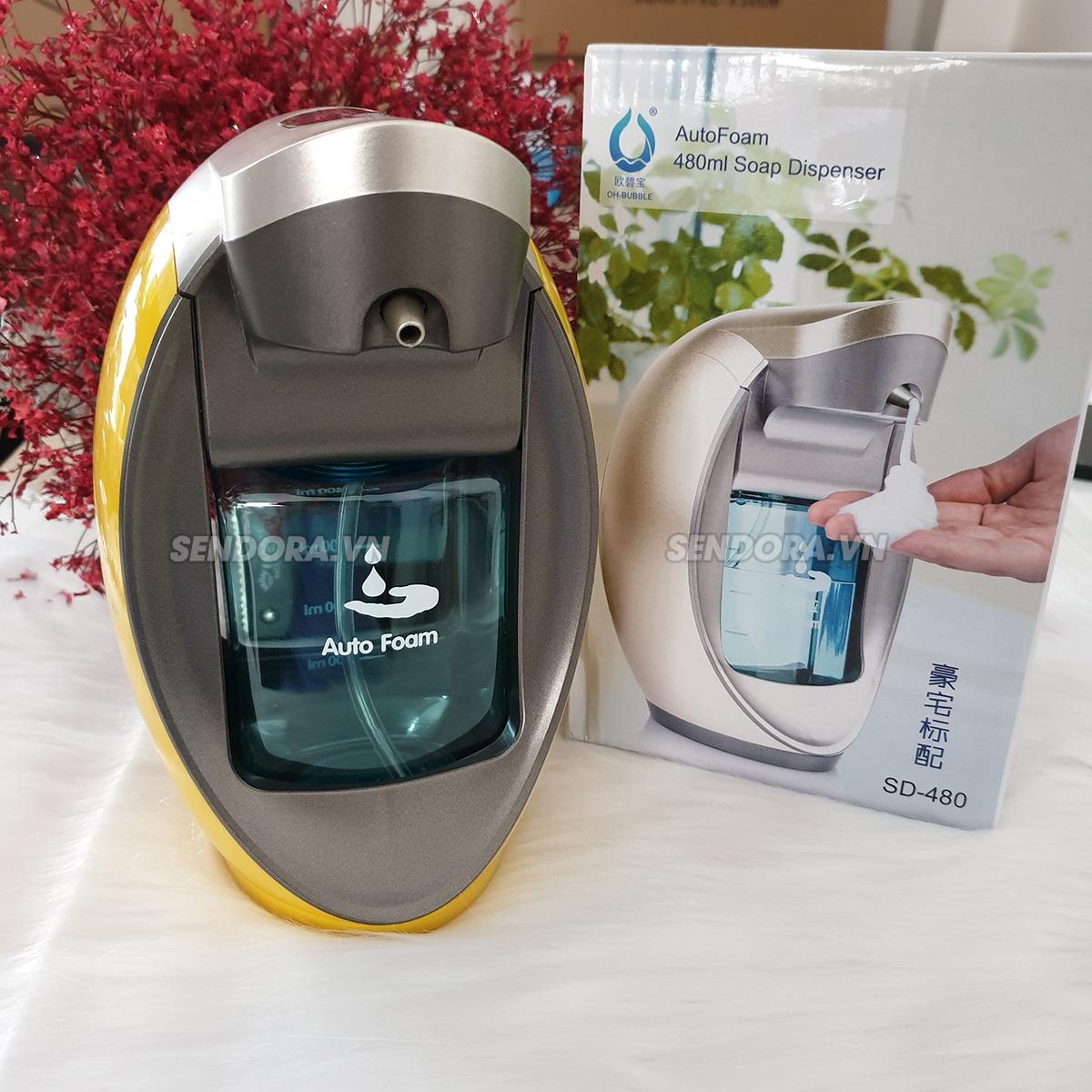 Máy tạo bọt rửa tay tự động cao cấp SD-480