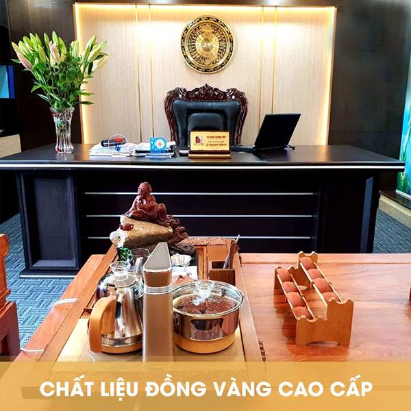 đông hồ trống đồng ( la mã) 52cm