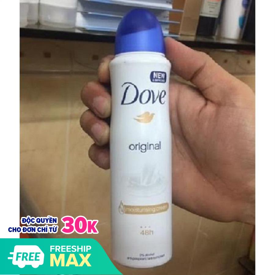 Xịt khử mùi Dove 150ml - ORIGINAL