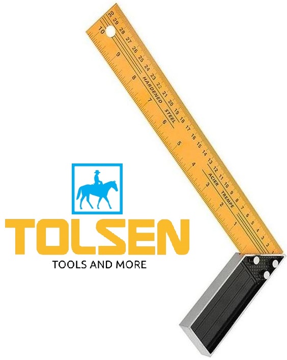 Wadfow Tolsen 35081 300mm 12Inch Square Angle Ruler