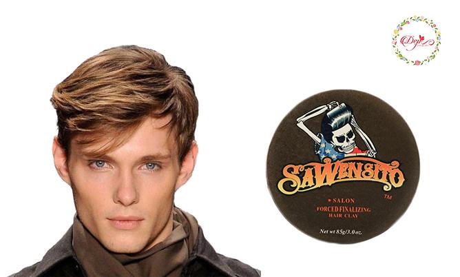 WAX VUỐT TÓC SAWENSITO SALON FORCED FINALIZING HAIR CLAY 85G