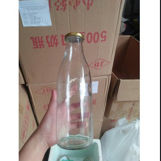 Chai Thủy Tinh 1000ml nắp Thiết