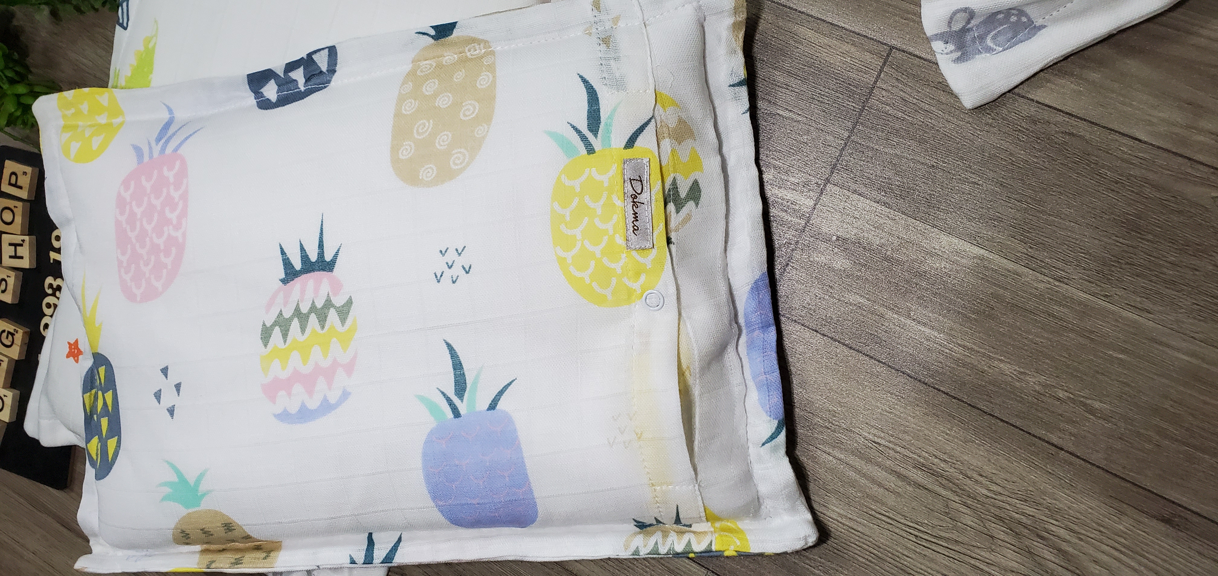 Gối xô sơ sinh dokma (25x35x1,5cm ) (giao hình bé trai hoặc bé gái)
